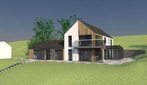 Interior axonometric drawing